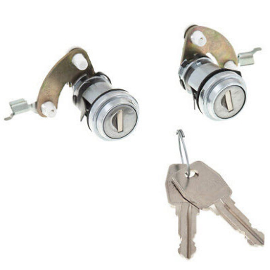 DOOR LOCK, SET OF TWO, WITH NEW KEYS BD44149