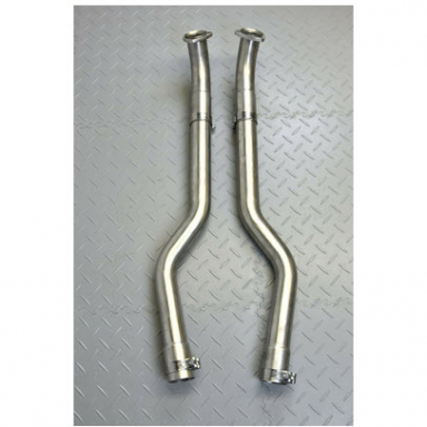 EXHAUST PIPES, CENTER MUFFLER DELETE, PAIR CAC1660