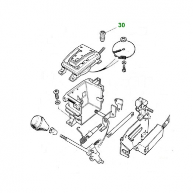 USED PROTECTIVE PLUG FOR J-GATE SHIFTER  CCC5589