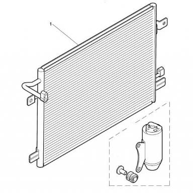 AC CONDENSER  MNC7390AC