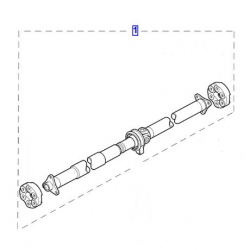 USED DRIVESHAFT INCLUDES CENTER SUPPORT BEARING - SHIPPING IS ADDITIONAL  NND5800EC