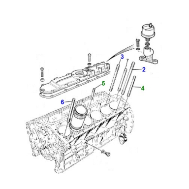 CYLINDER HEAD STUD KIT  XJS-HEADSTUD