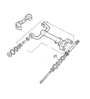 SUSPENSION SEAL, FELT  C20178