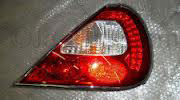 TAIL LAMP ASSEMBLY PASSENGER SIDE REAR WITH CHROME BEZEL  C2C33543
