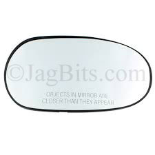 GLASS ONLY FOR PASSENGER SIDE MIRROR CONVEX WITH WARNING  C2S43255