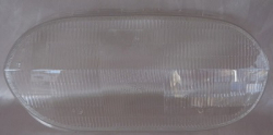 HEADLAMP OVAL LENS ONLY, LEFT, DRIVERS SIDE DAC7681