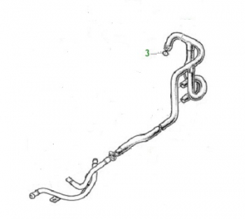 O RING HEATER AND AC FOR MNA6724DC HOSE  KSR120002