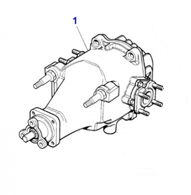 USED DIFFERENTIAL ASSEMBLY, POWR-LOK - SHIPPING ADDITIONAL