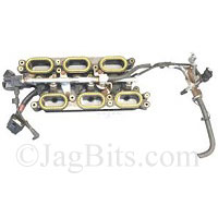 USED LOWER INTAKE MANIFOLD SET ASSEMBLY  XR853369